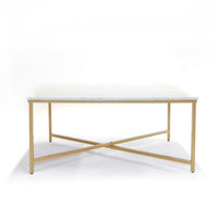 Marble | Gold Coffee Table