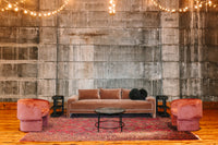 Camden Rye Velvet Sofa